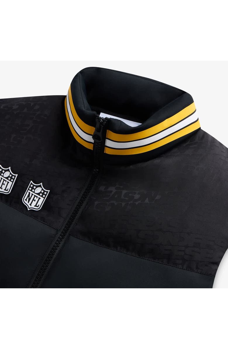 Off Season Unisex  Black Pittsburgh Steelers Team Puffer Vest, Alternate, color, Black