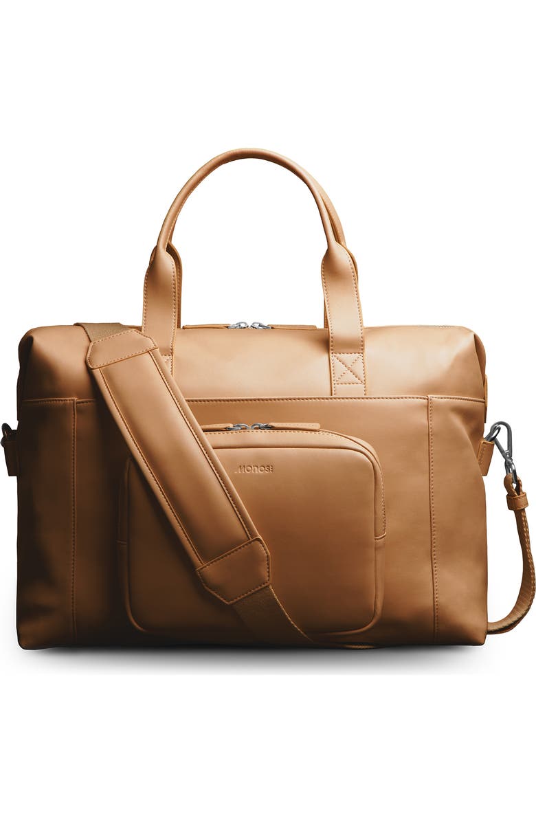 Monos Metro Faux Leather Duffle Bag with Detachable Pouch, Main, color,