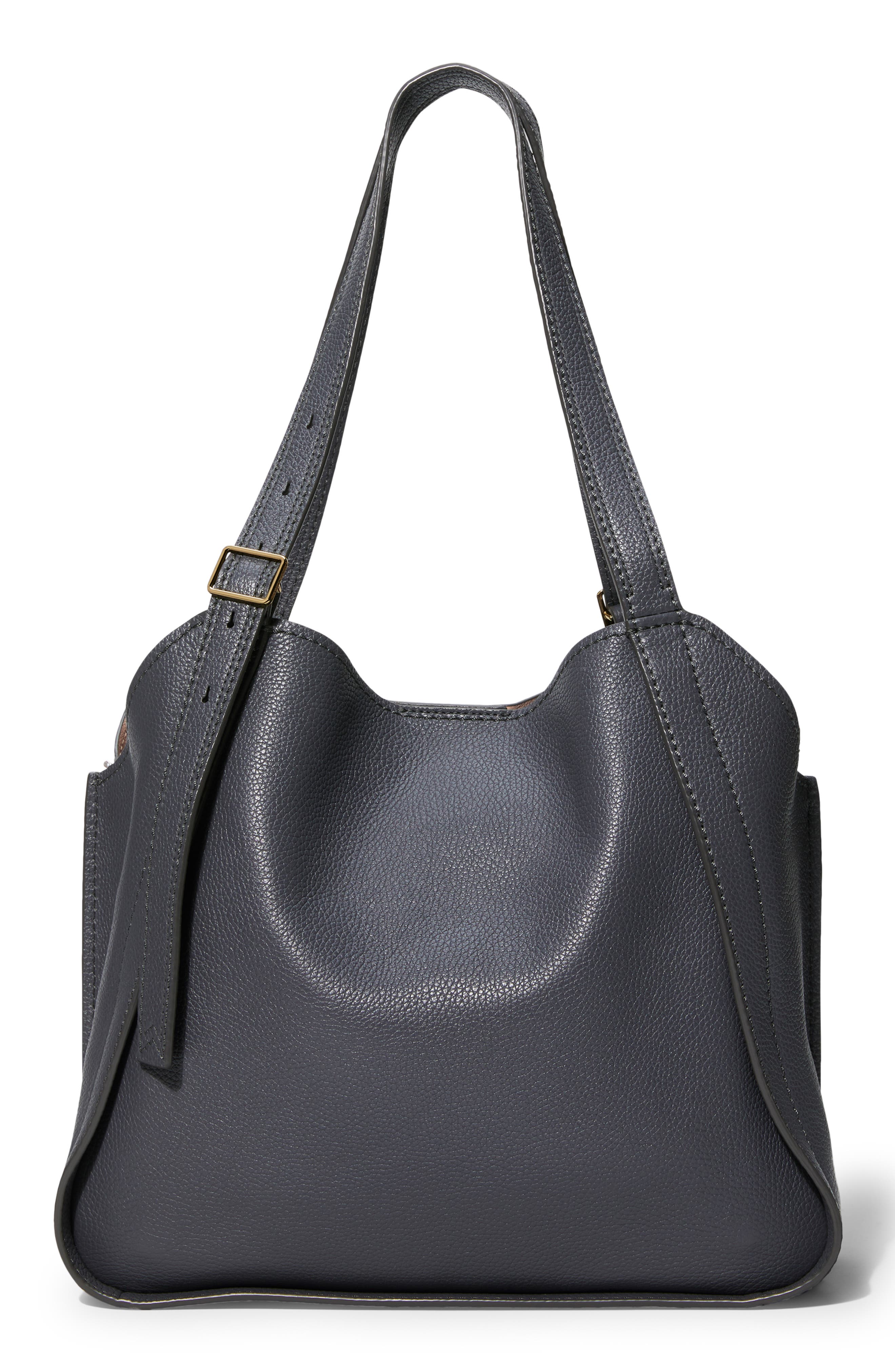 The Director Leather Tote, Alternate, color, CYLINDER GREY