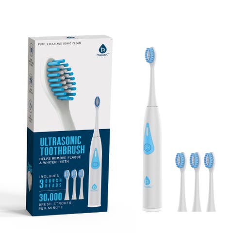 Triple-Head Electric Tooth Wizard - 30,000 Strokes Per a Minute