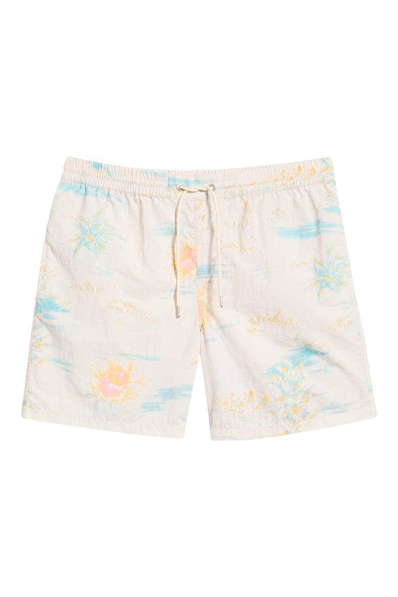 Bleachsurf Swim Trunks, Main, color, PRUNUS WHITE