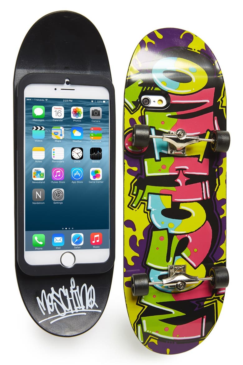 Skateboard iPhone 6 & 6s Case, Main, color, FANTASY PRINT BRIGHTS