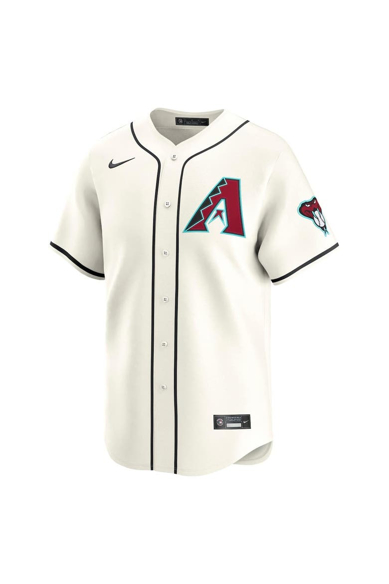 Men's Nike Corbin Carroll Cream Arizona Diamondbacks Home Limited Player Jersey, Alternate, color, Cream
