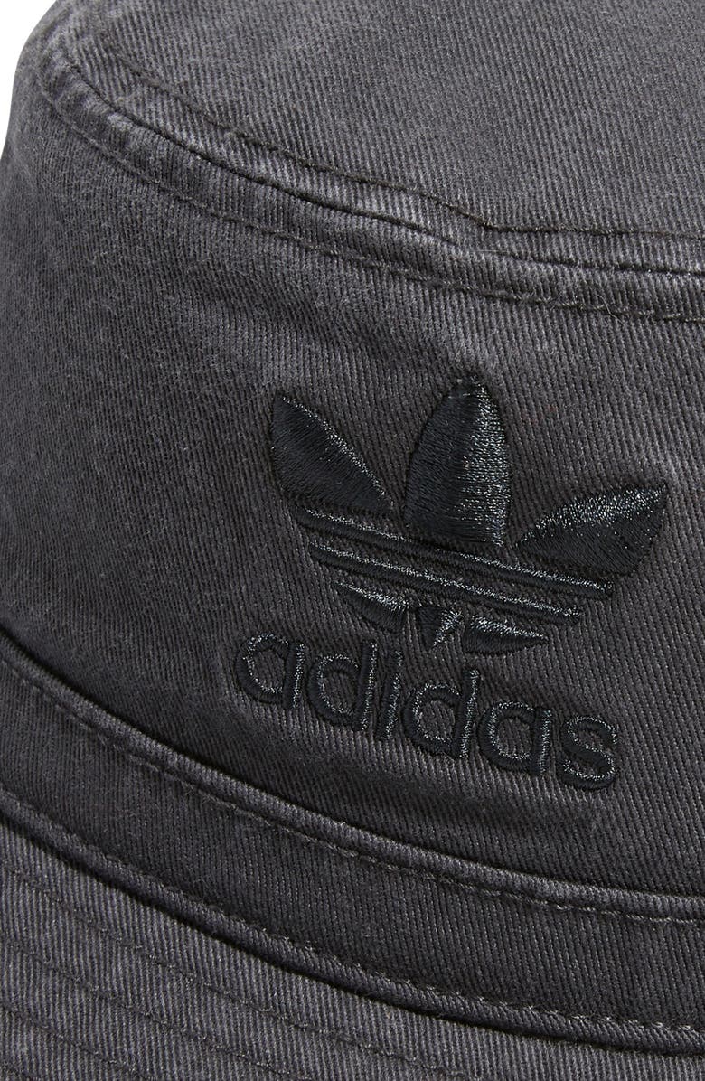 adidas Originals Unisex Washed Cotton Bucket Hat, Alternate, color,