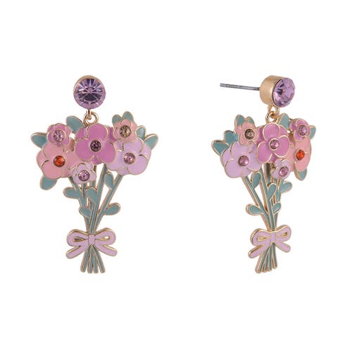 Flower Bouquet Earrings