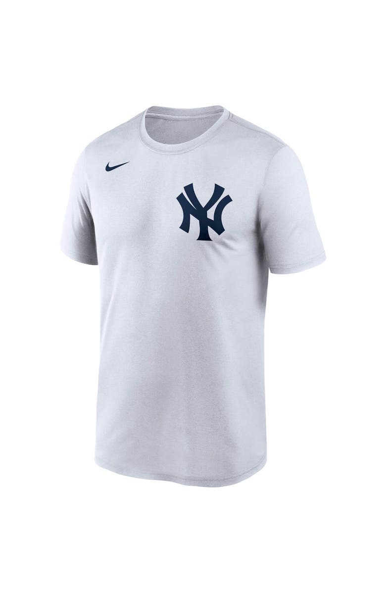 Nike Men's Nike White New York Yankees Wordmark Legend T-Shirt, Alternate, color, 