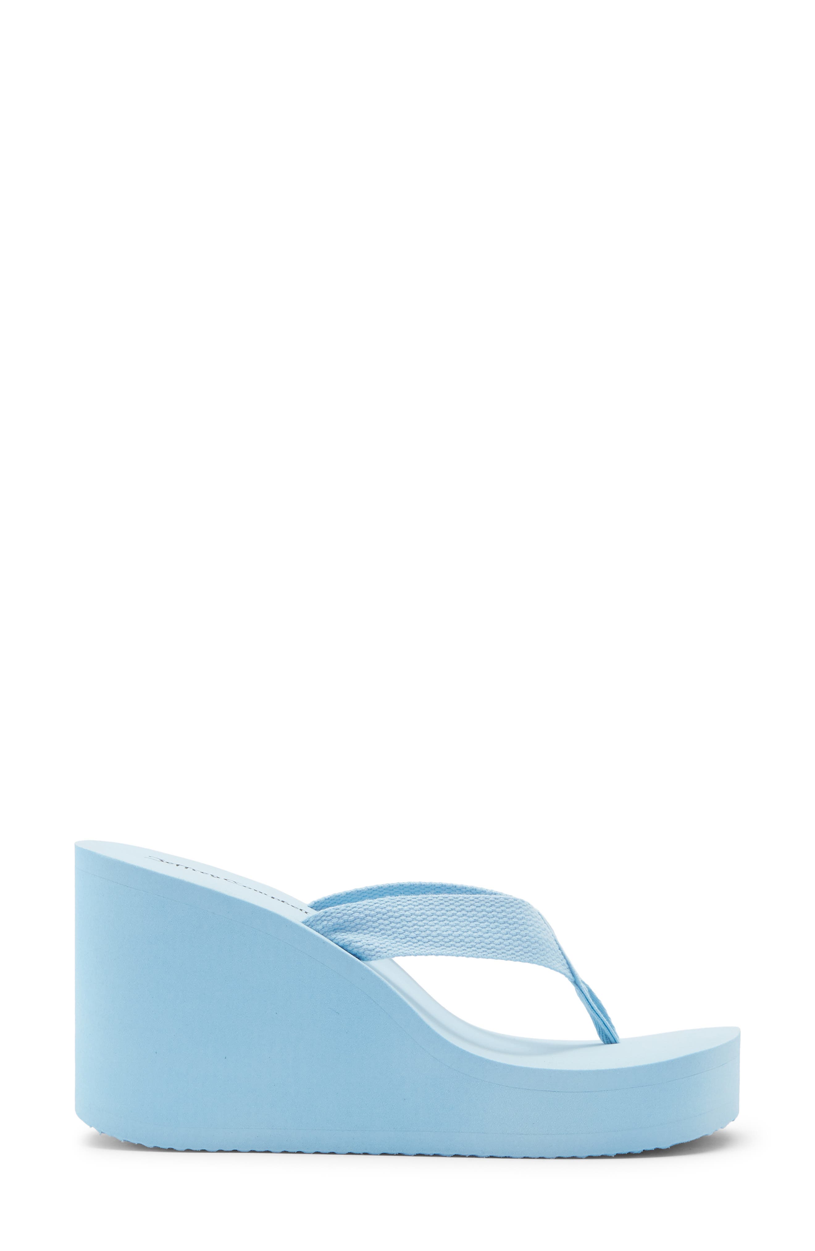 Astria Platform Wedge Sandal, Alternate, color, LIGHT BLUE