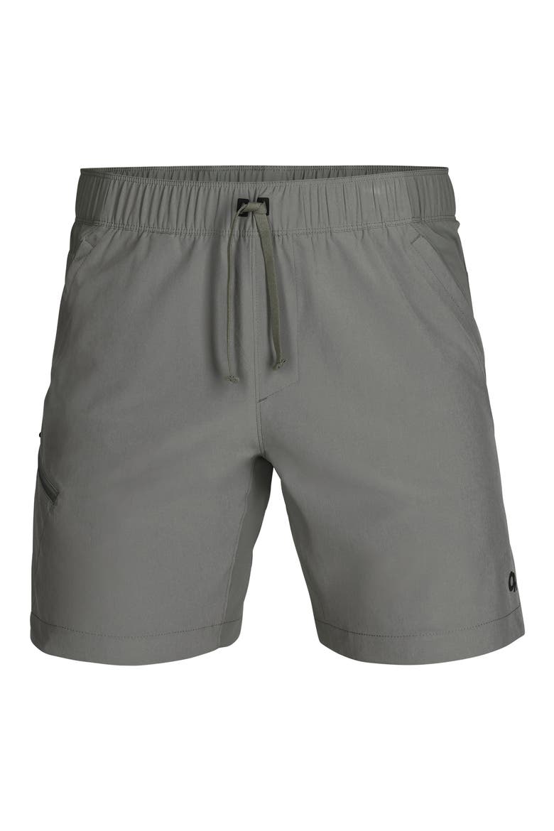 Swift Lite Drawstring Shorts, Alternate, color, PEWTER