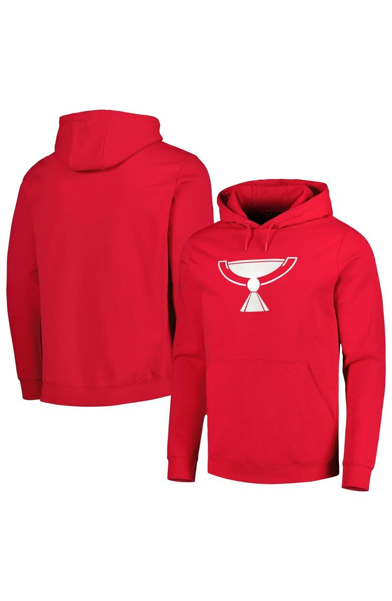 LEVELWEAR Men's Levelwear Red TOUR Championship Podium Pullover Hoodie, Main, color, Red