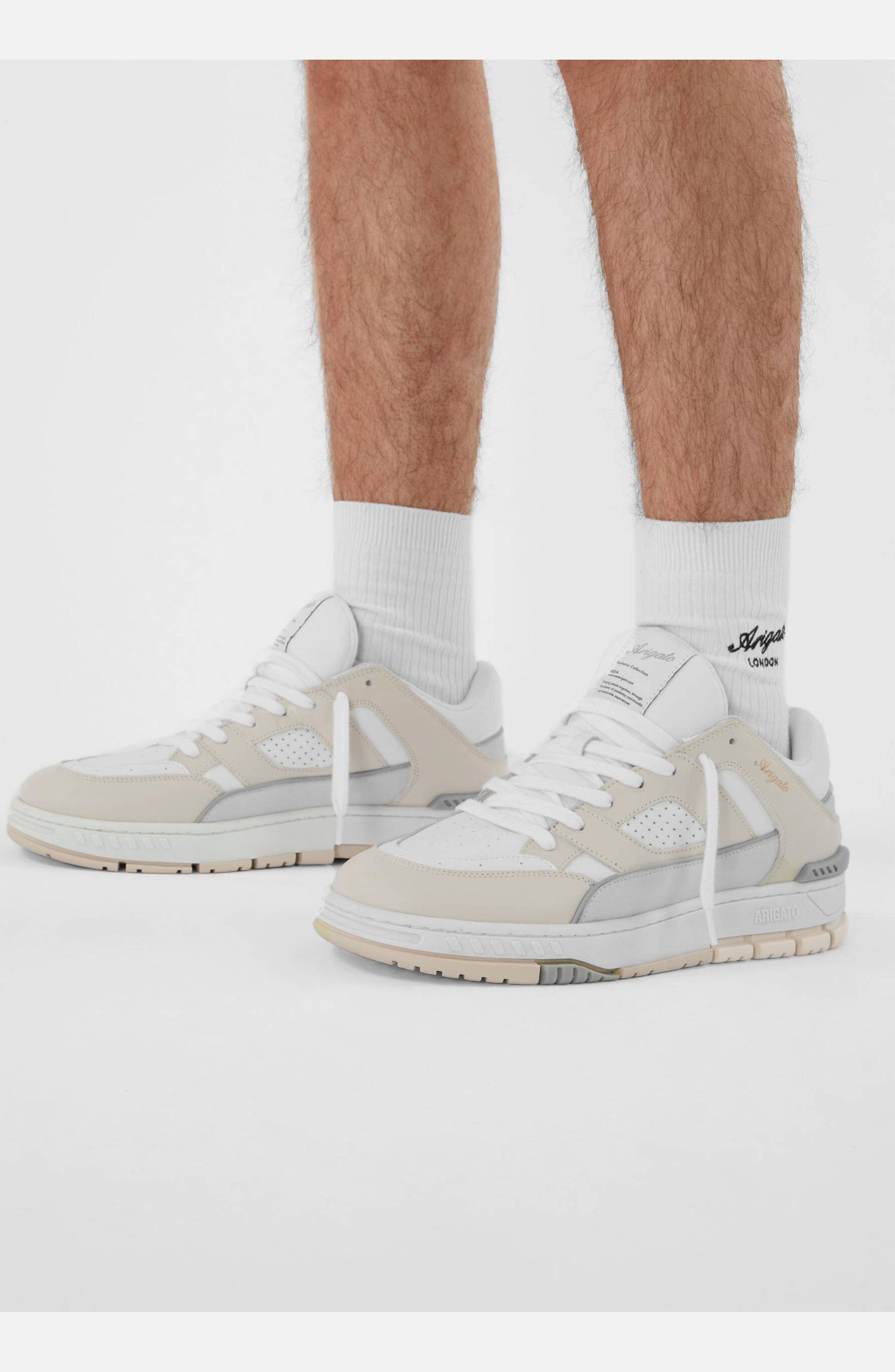 Axel Arigato Area Lo Sneaker, Alternate, color, Cremino/White