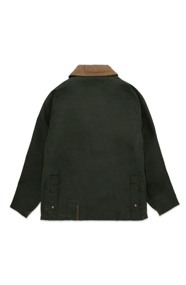 Fortela Bristol Waxed Cotton Jacket, Alternate, color, Forest Green