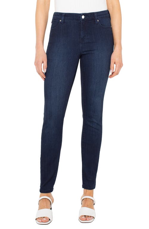 Liverpool Los Angeles Liverpool High Rise Stretch Ankle Skinny Jeans In Blue