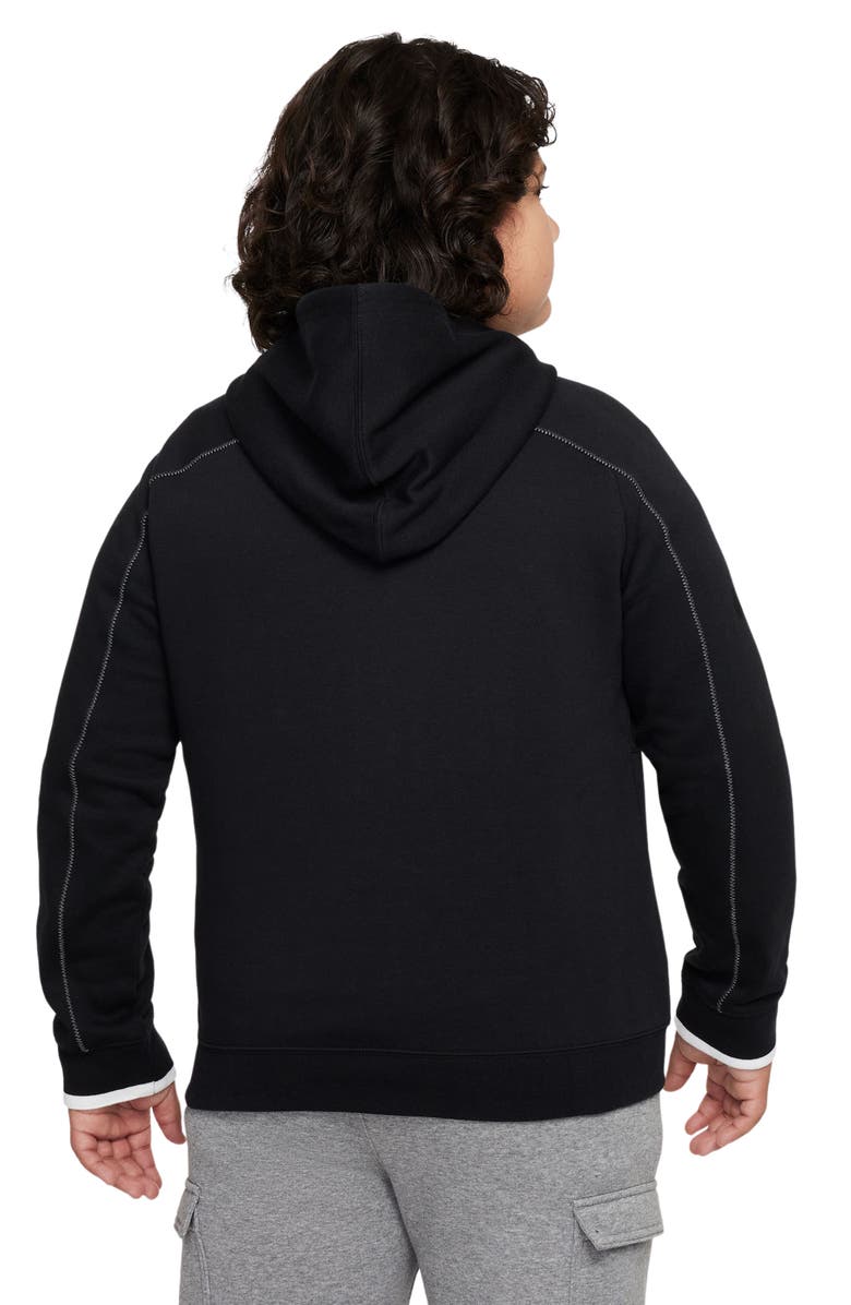 Nike Kids' Fleece Zip Hoodie, Alternate, color, 