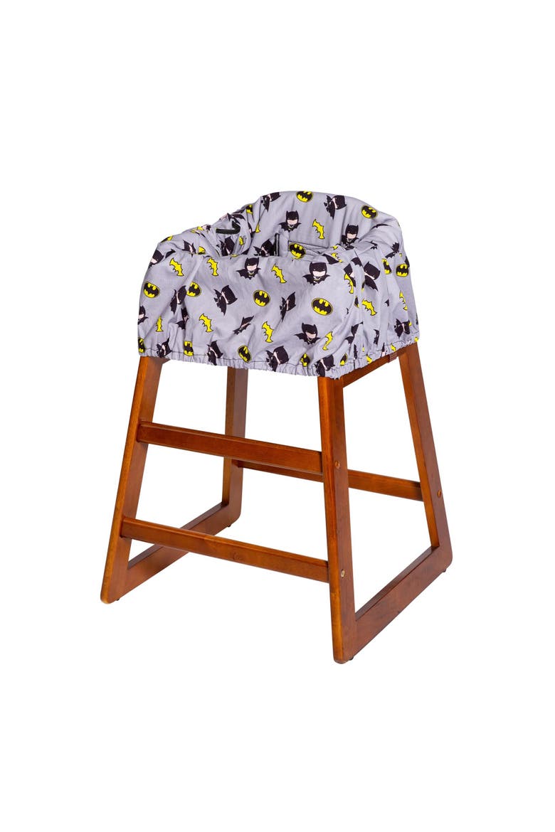 DC Comics Shopping Cart & High Chair Cover for Baby to Toddler, Batman, Alternate, color, Multicolored