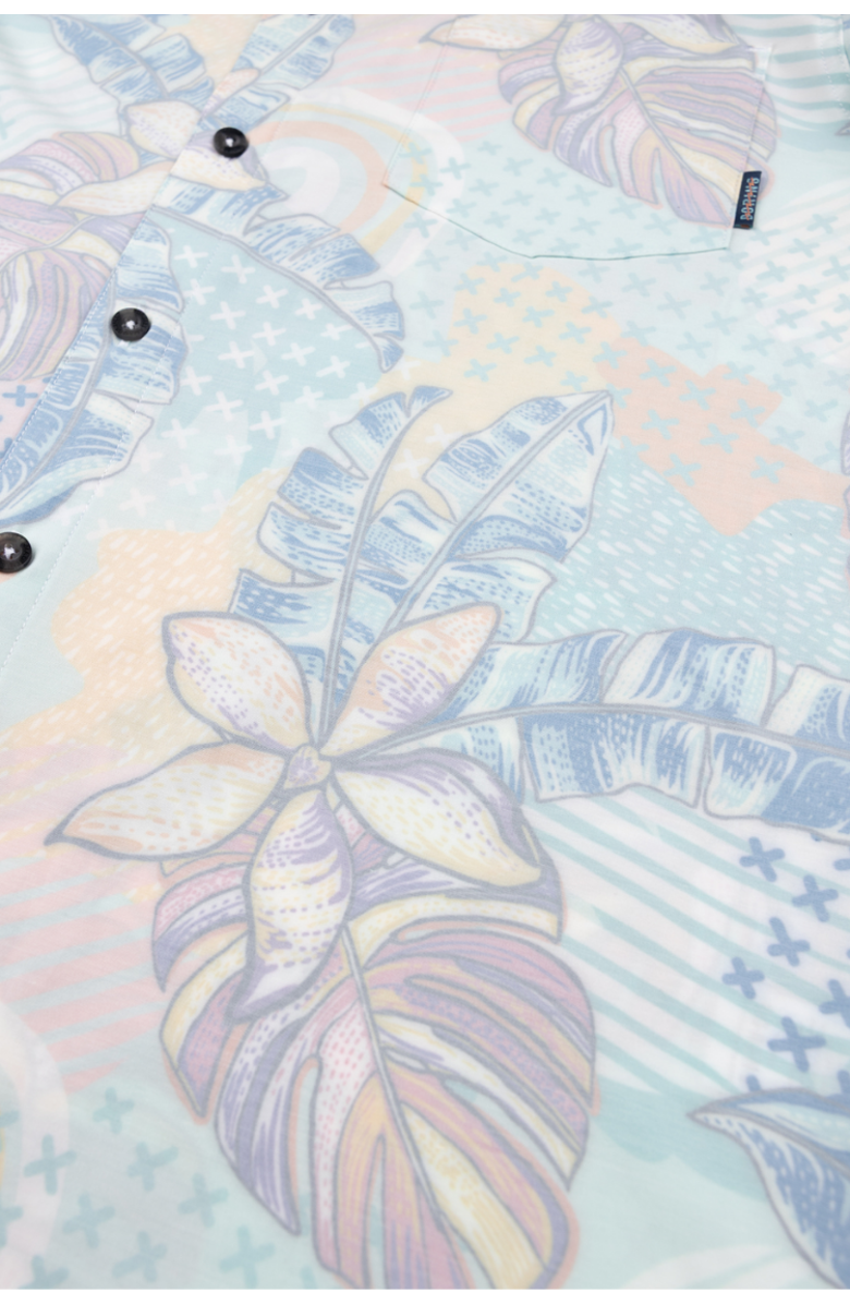 Baja Llama The Prince Of Rain - Vagabond Button Up, Alternate, color, Multi