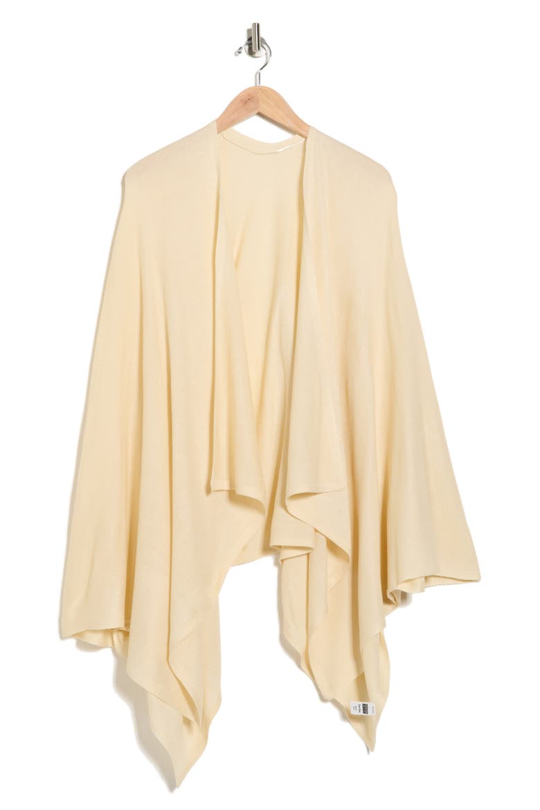 Easy Lightweight Ruana, Alternate, color, BEIGE