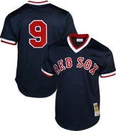 Mitchell & Ness Ted Williams Boston Red Sox 1990 Authentic Cooperstown Collection Batting Practice Jersey - Navy Blue