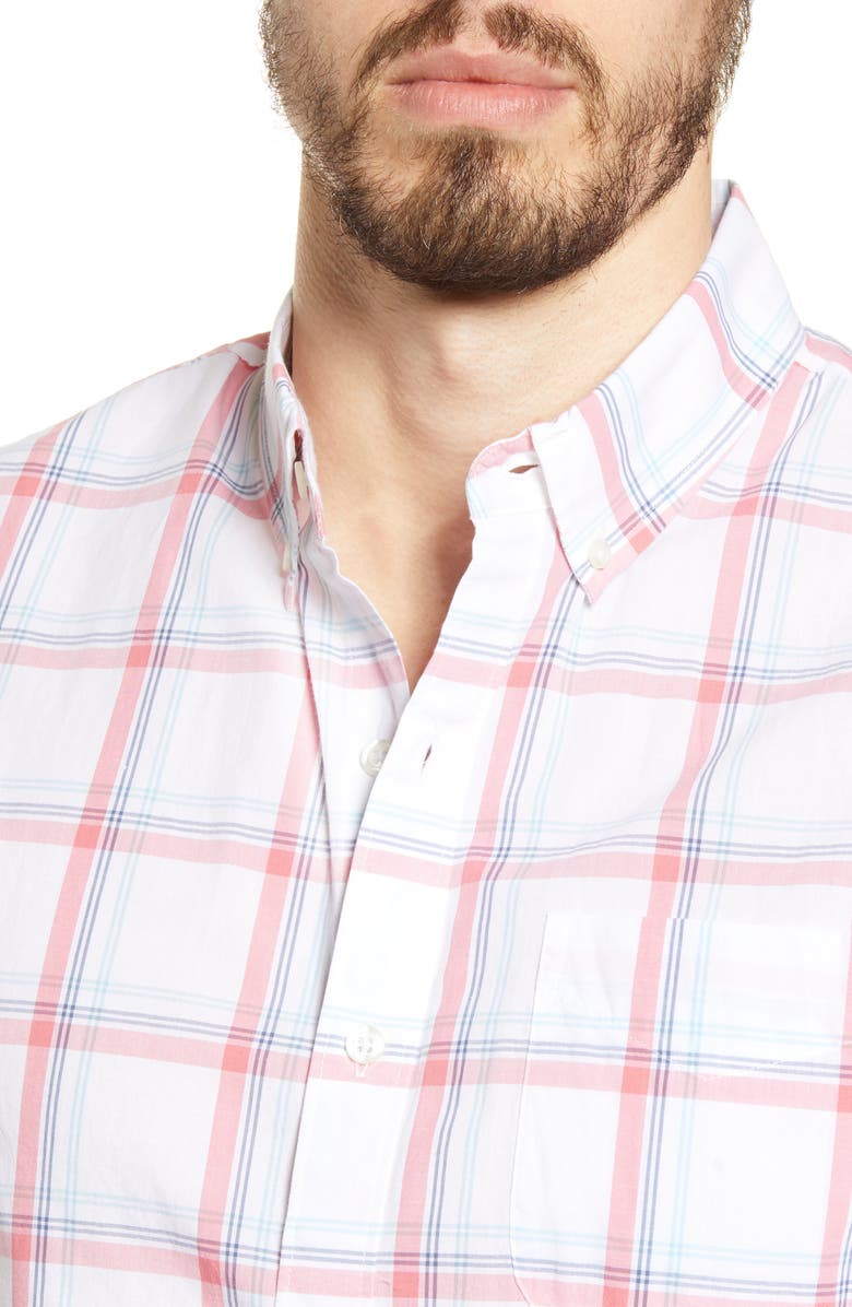 Bonobos Summer Weight Slim Fit Plaid Button-Down Shirt, Alternate, color,
