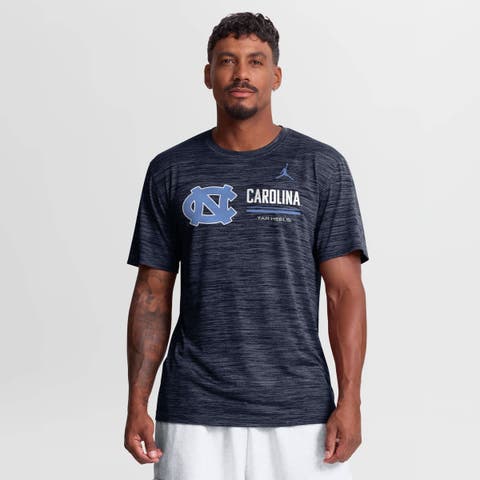 Men's Jordan Brand Navy North Carolina Tar Heels Sideline Velocity Dri-FIT T-Shirt