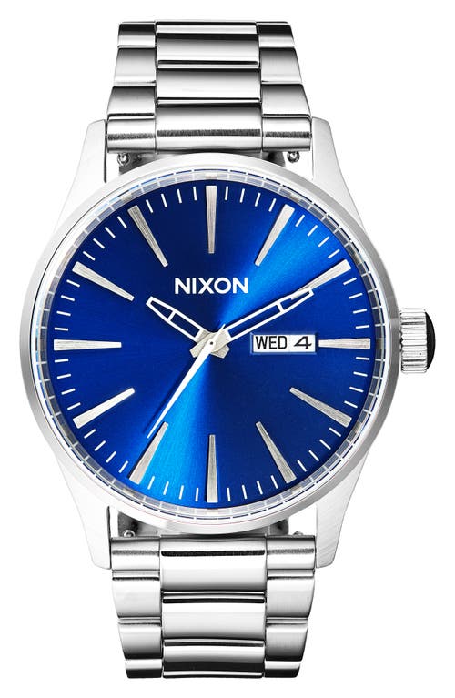 Nixon Sentry Bracelet Watch, 42mm