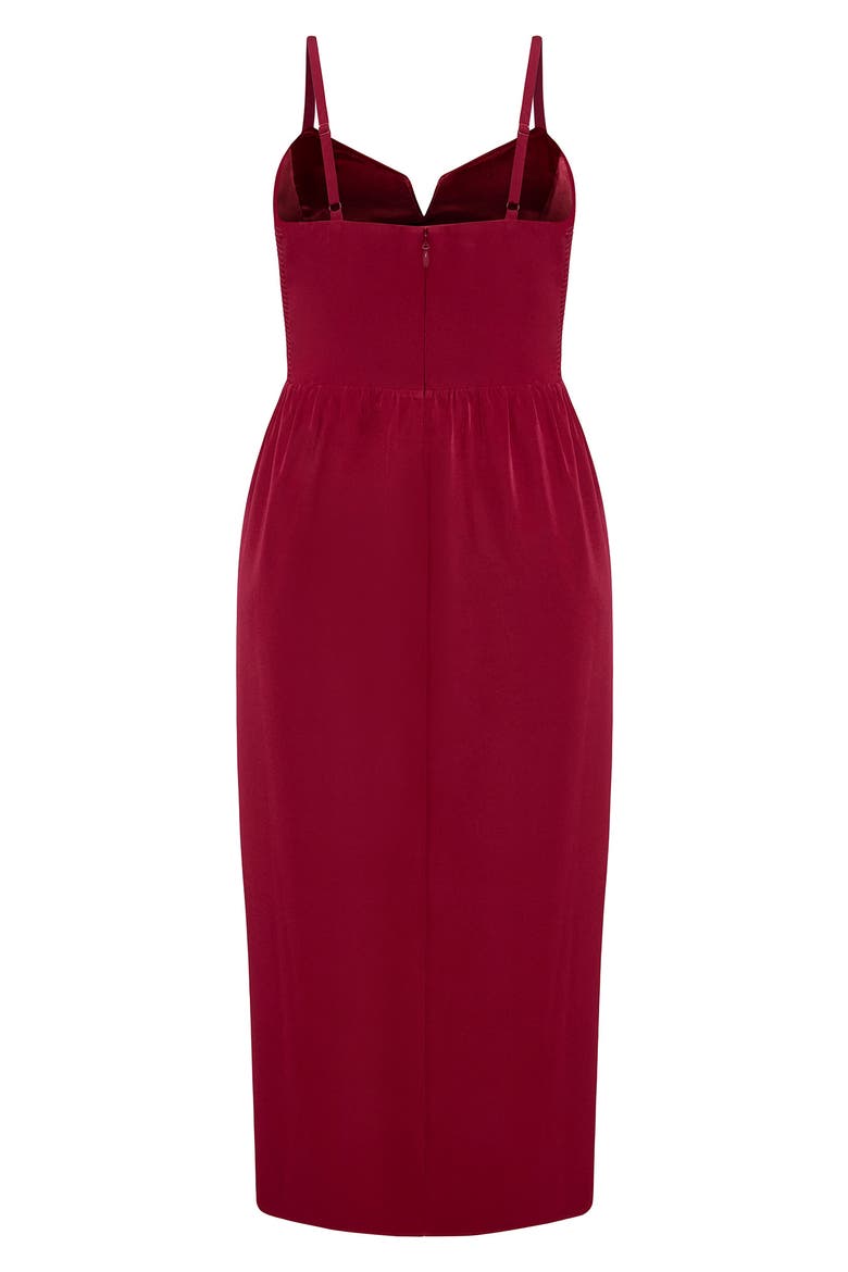 Sassy Dress, Alternate, color, RUBY