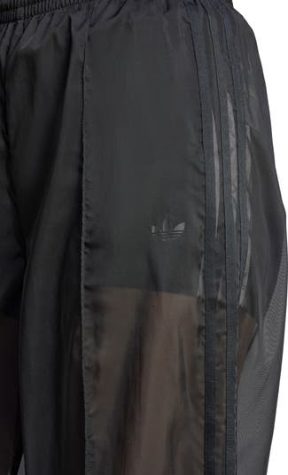adidas Originals 3-Stripes Sheer Wide Leg Track Pants