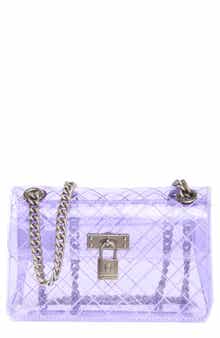 KG Kurt Geiger Mini Brixton Vinyl Convertible Shoulder Bag