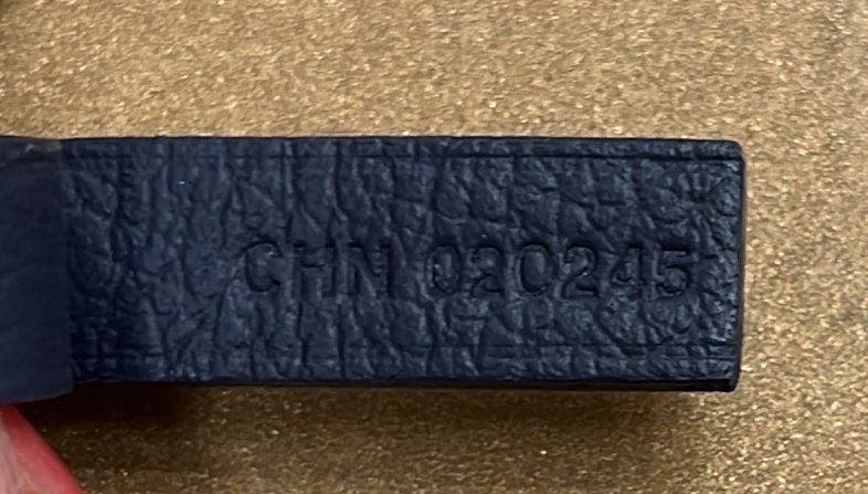 Pre-Owned Goyard Saint Louis Tote Printed Coated Canvas PM, Alternate, color, Blue