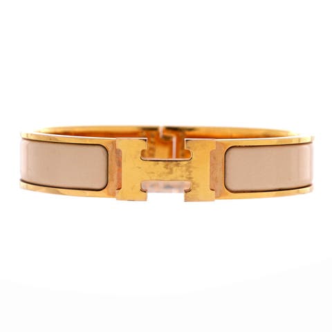 Clic H Bracelet Enamel Narrow