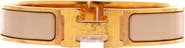 Pre-Owned Hermes Clic H Bracelet Enamel Narrow