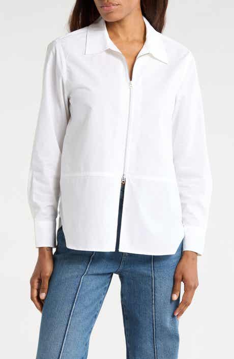 rag & bone Bella Long Sleeve Poplin Shirt