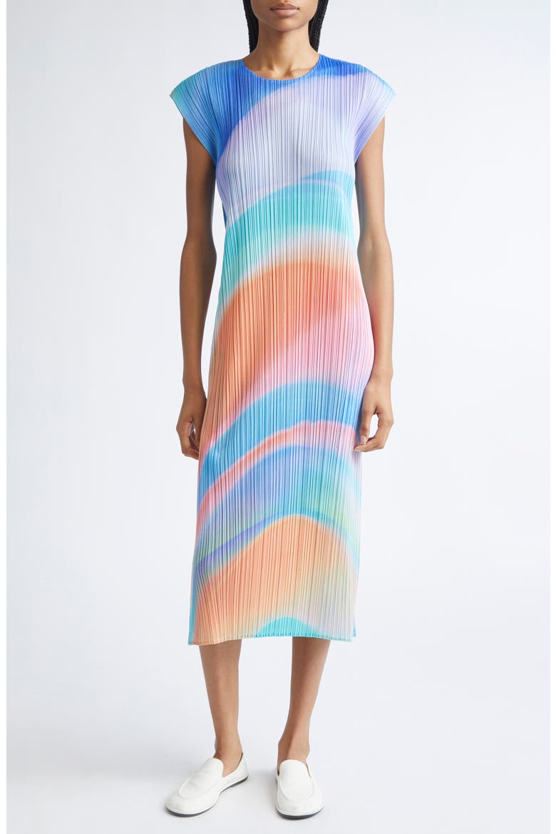 pleats please issey miyake midi dress Pleats Please Issey Miyake Basics Dress in Black