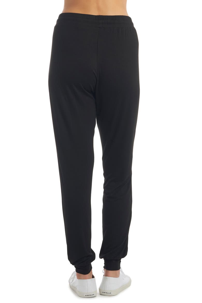 Carmen During & After Maternity/Nursing Jogger Pant, Alternate, color, BLACK