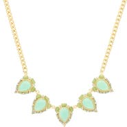 OLIVIA WELLES Perfectly Pastel Collar Necklace
