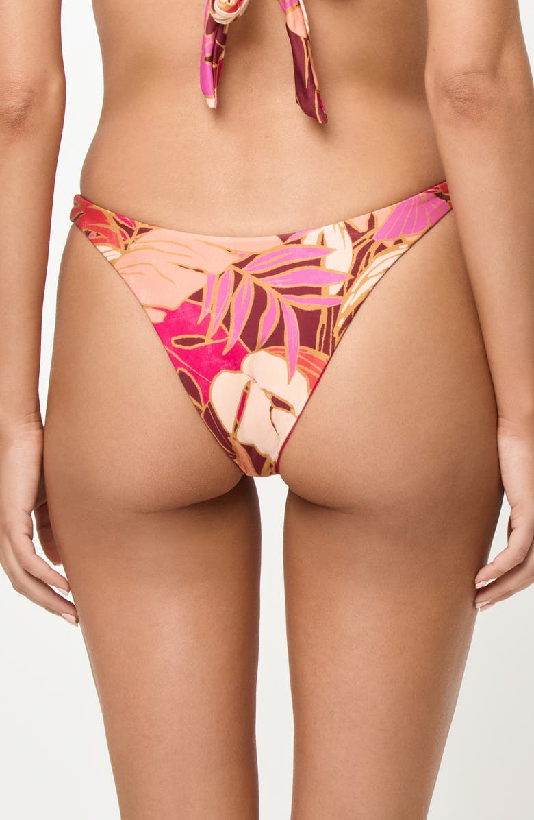 LSPACE Damian Reversible Bikini Bottoms, Alternate, color, Leaf It To Me