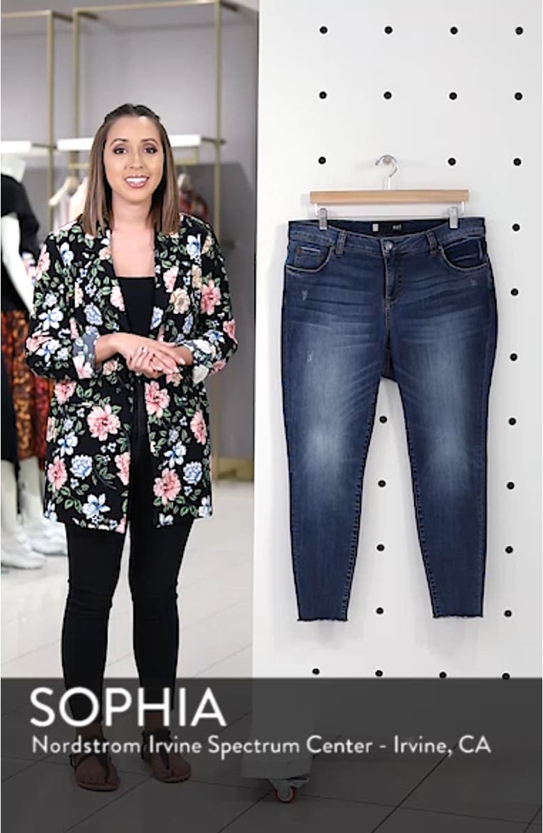 'Ab'Solution Ankle Skinny Jeans, sales video thumbnail