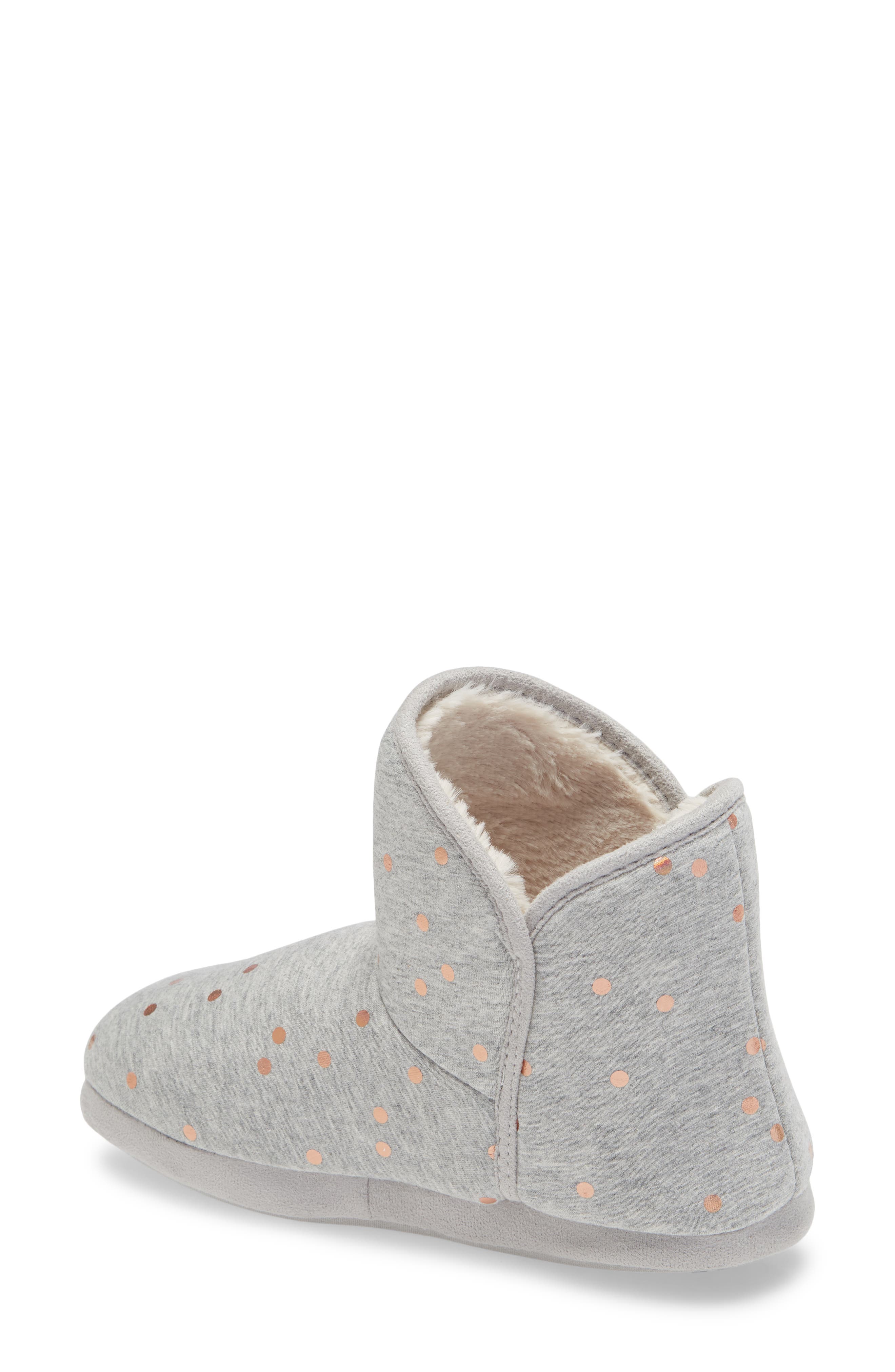 Joules Cabin Faux Fur Lined Bootie Slipper, Alternate, color, 