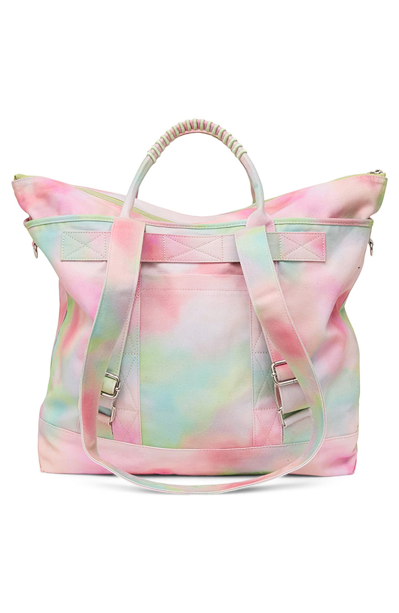 AIMEE Wonder Canvas Convertible Tote, Alternate, color, Airbrush Dawn