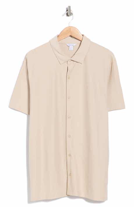Calvin Klein Classic Fit Button Front Shirt