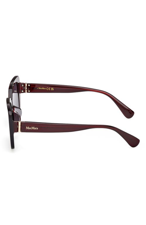 Max Mara 54mm Square Sunglasses