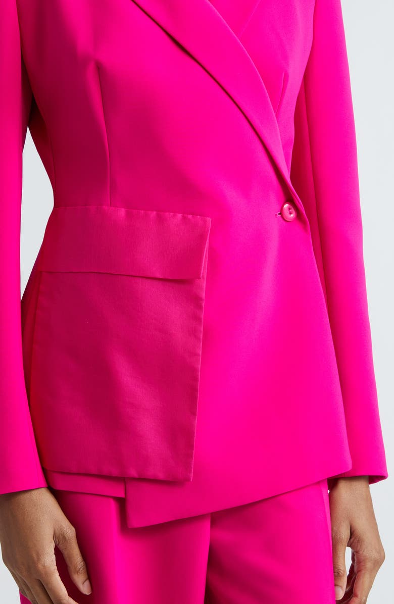 Stine Goya Amena Blazer, Alternate, color, Fuchsia