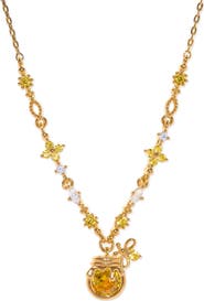 Girls Crew x Disney Sweet as Honey Pendant Necklace
