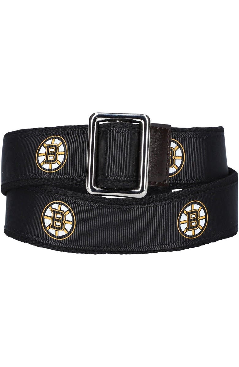 GELLS Youth Black Boston Bruins Go-To Belt, Main, color, Black