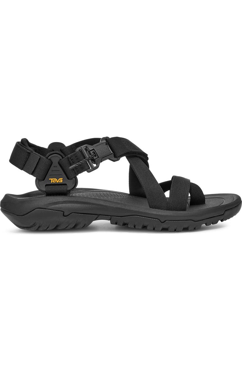 Teva Hurricane Terra Dactyl Sandal, Alternate, color, Black/ Black