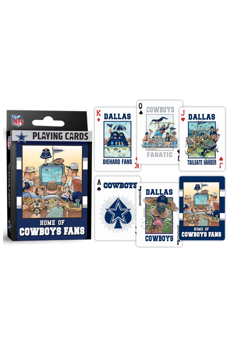 Dallas Cowboys Fan Deck Playing Cards, Alternate, color, Multicolor