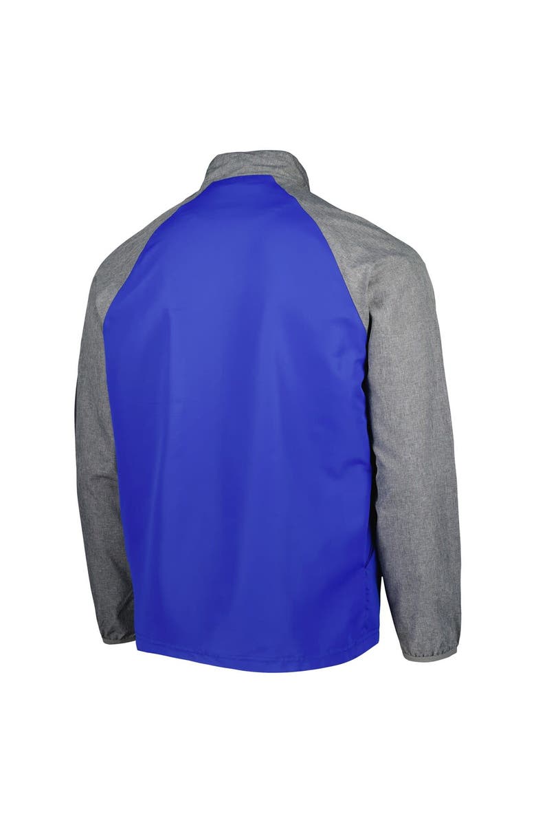 DUNBROOKE Men's Dunbrooke Royal Indianapolis Colts Hurricane Raglan Full-Zip Windbreaker Jacket, Alternate, color, 