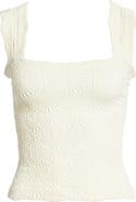 Free People Love Letter Floral Knit Camisole