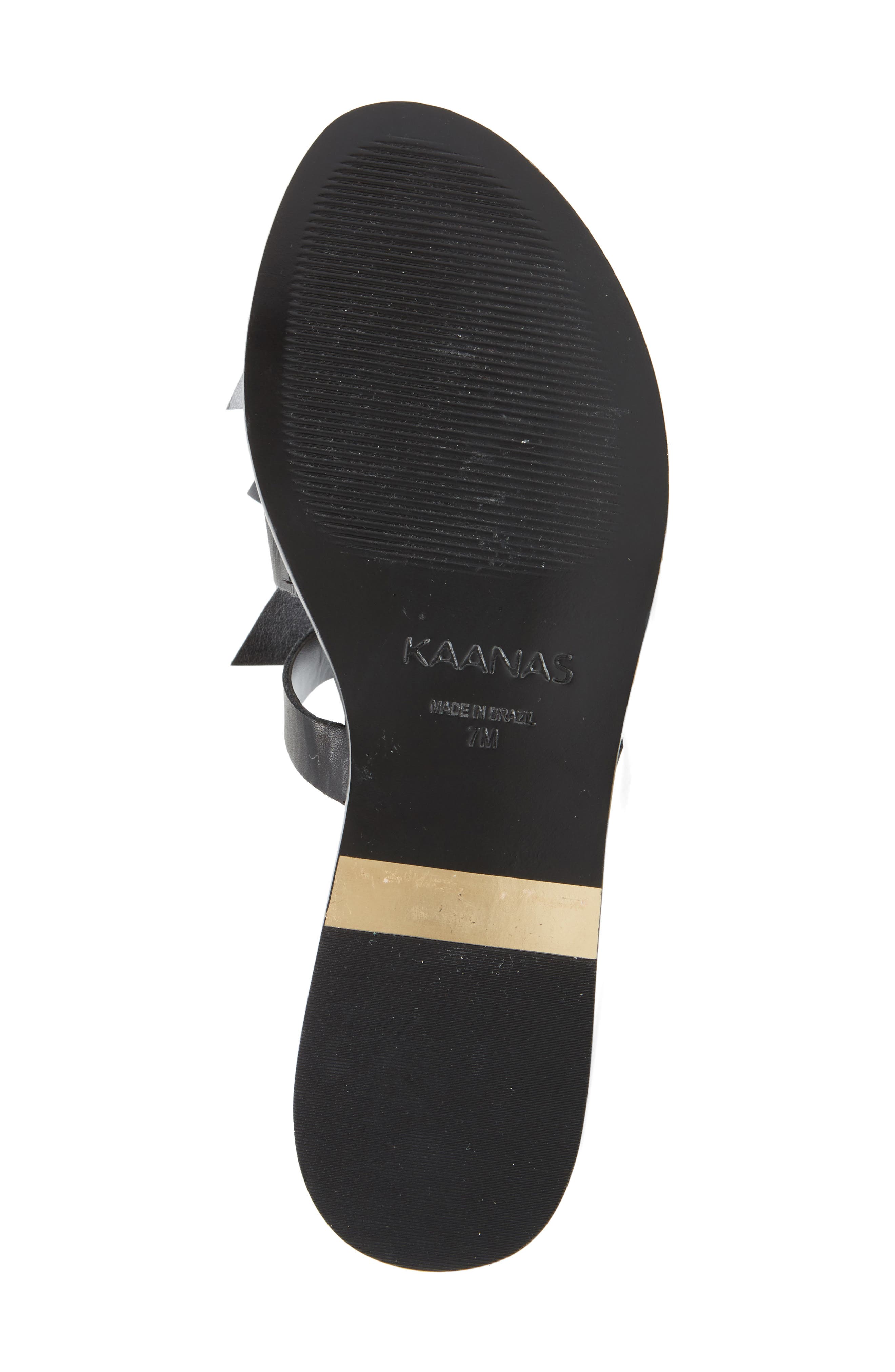 Kaanas Recife Knotted Slide Sandal, Alternate, color, 