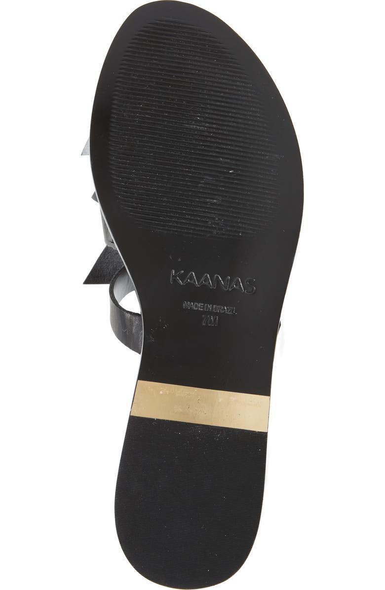 Kaanas Recife Knotted Slide Sandal, Alternate, color,