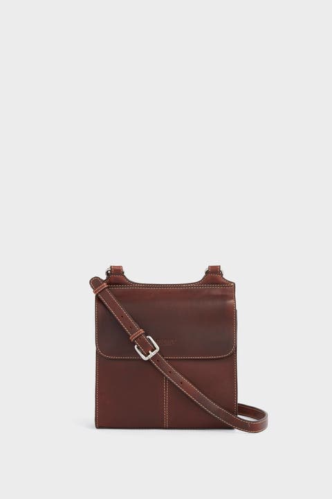 The Narissa Leather Crossbody Bag